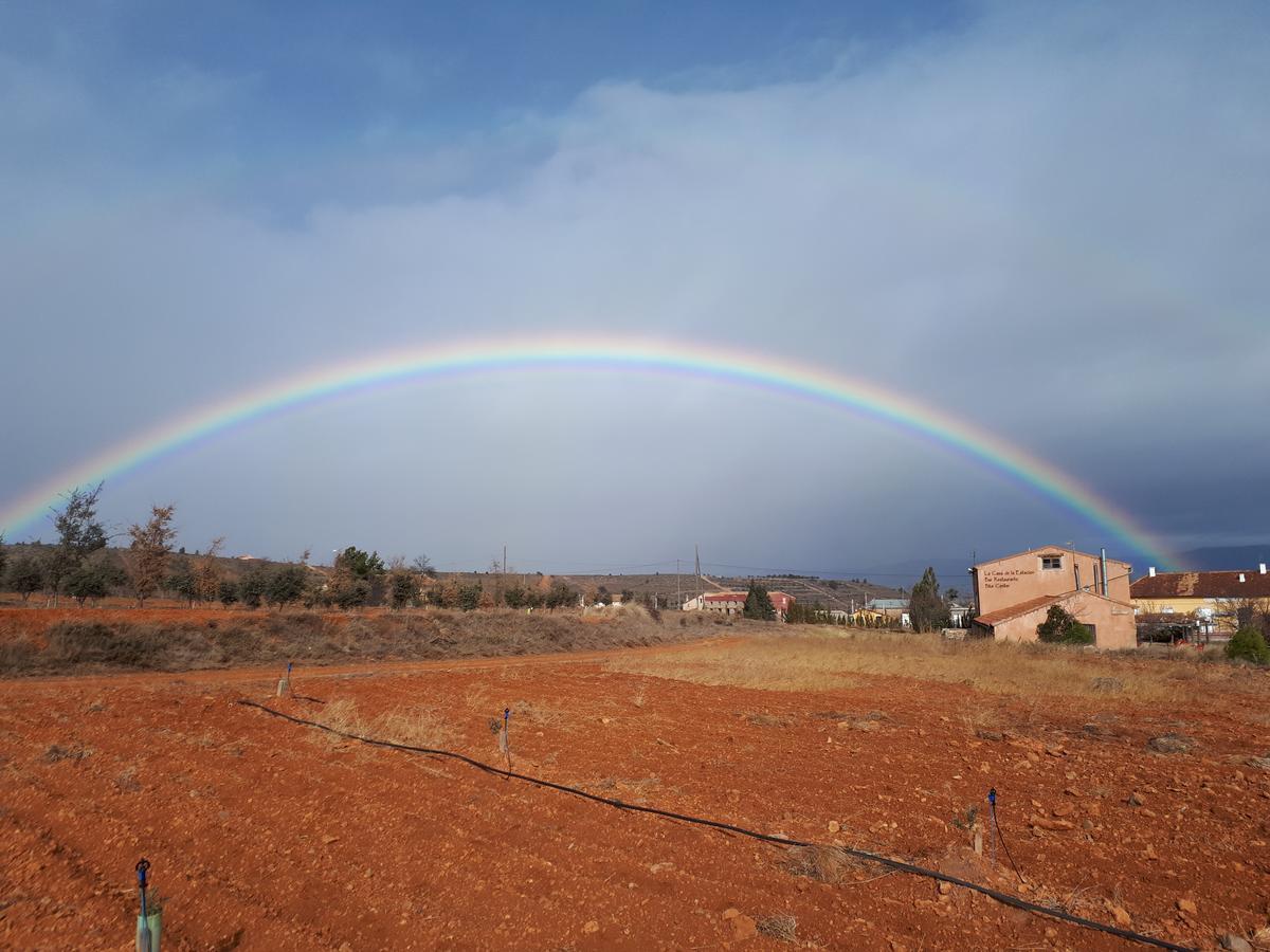La Casa De La Estacion Otel Sarrión Dış mekan fotoğraf
